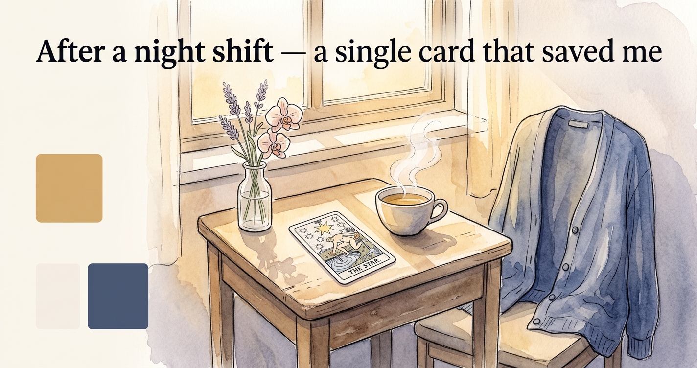 夜勤明けの私を救ってくれた一枚のカード